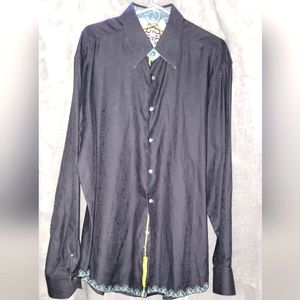 💲💲💲NWOT Men's Vintage Robert Graham Shirt; Size: 2XL💲💲💲